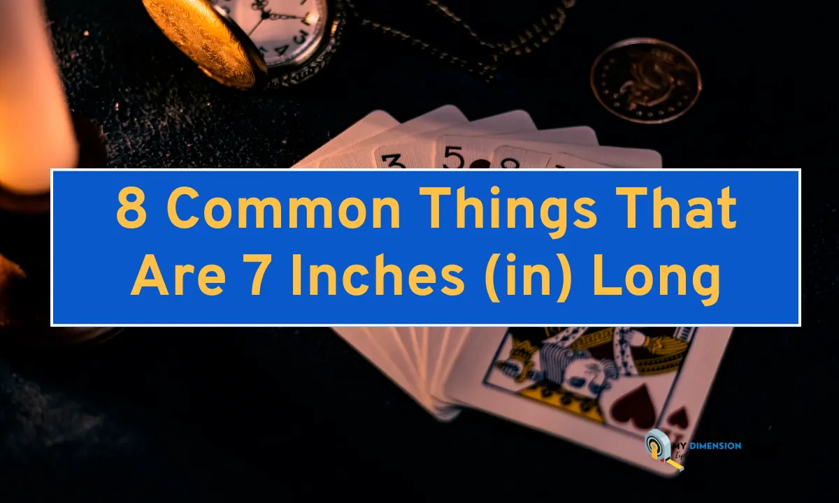 8 Common Things That Are 7 Inches (in) Long