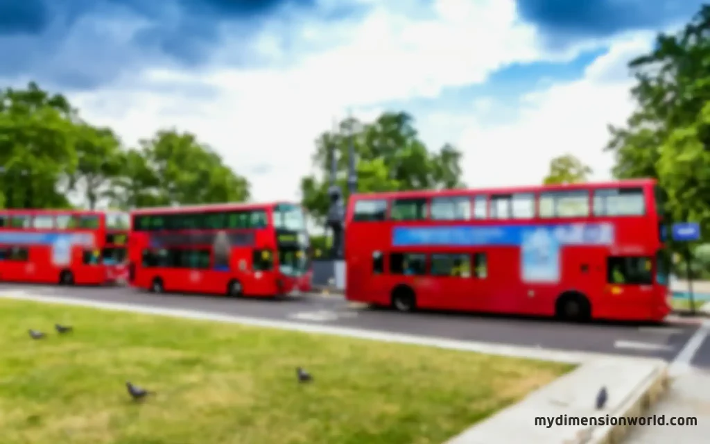 5 Routemaster Double-Decker Buses-43 Meters