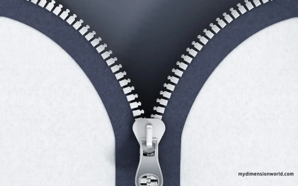 Overview of the steps to properly measure zipper size