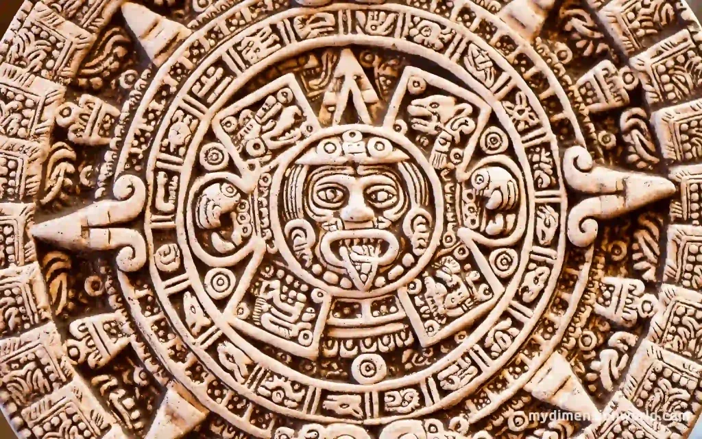 Ancient Mayan Calendar Stone