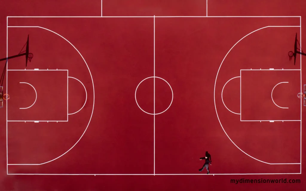 Two Basketball Courts-44 Meters