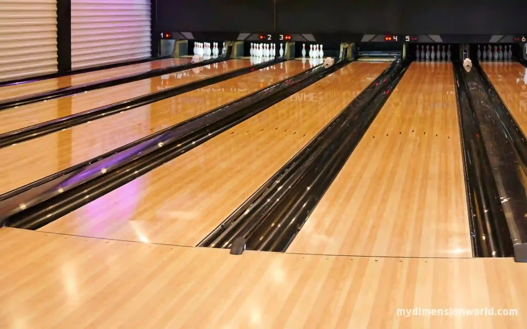 Bowling Lane: The Heart of the Bowling Alley-90 Feet Long