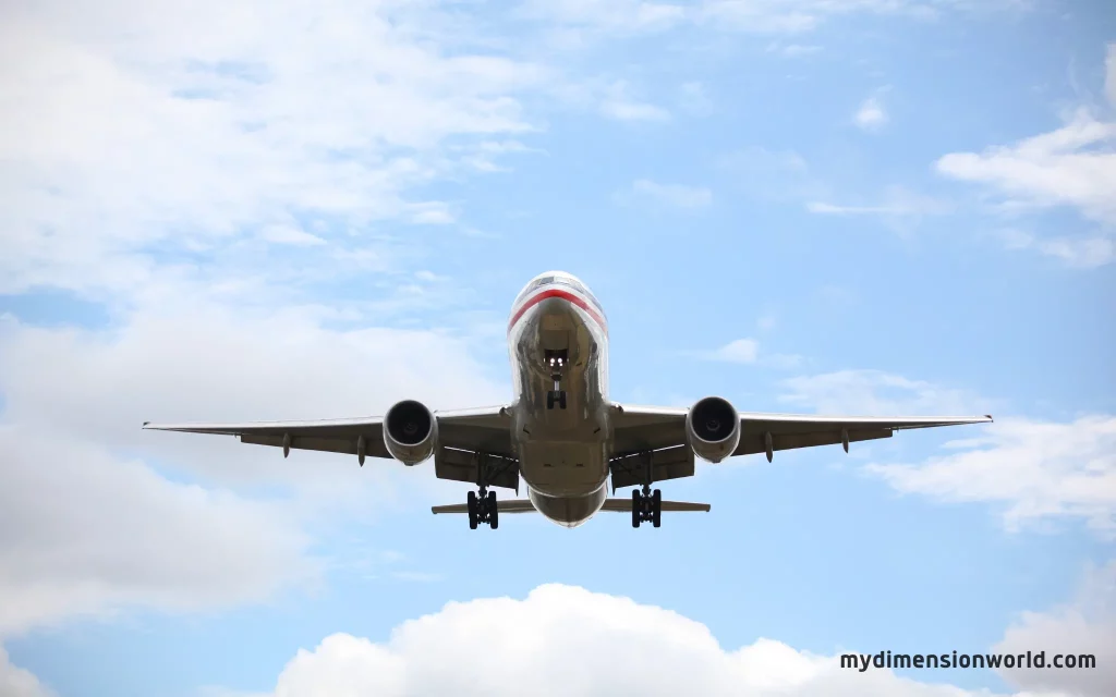 A Passenger Airplane Wing