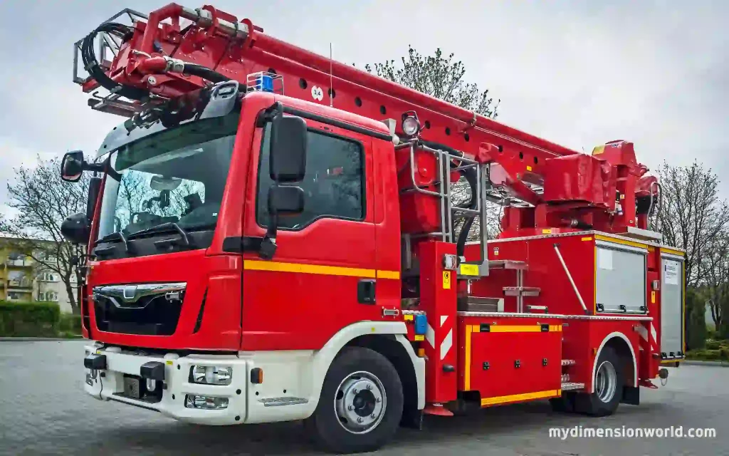 The Average Fire Truck Length-7.5 Meters