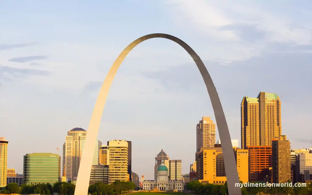 The Gateway Arch: A Modern Marvel-54 Feet