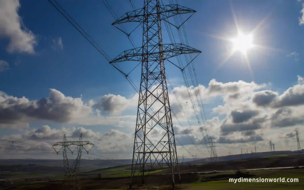 High-Voltage Transmission Tower-44 Meters