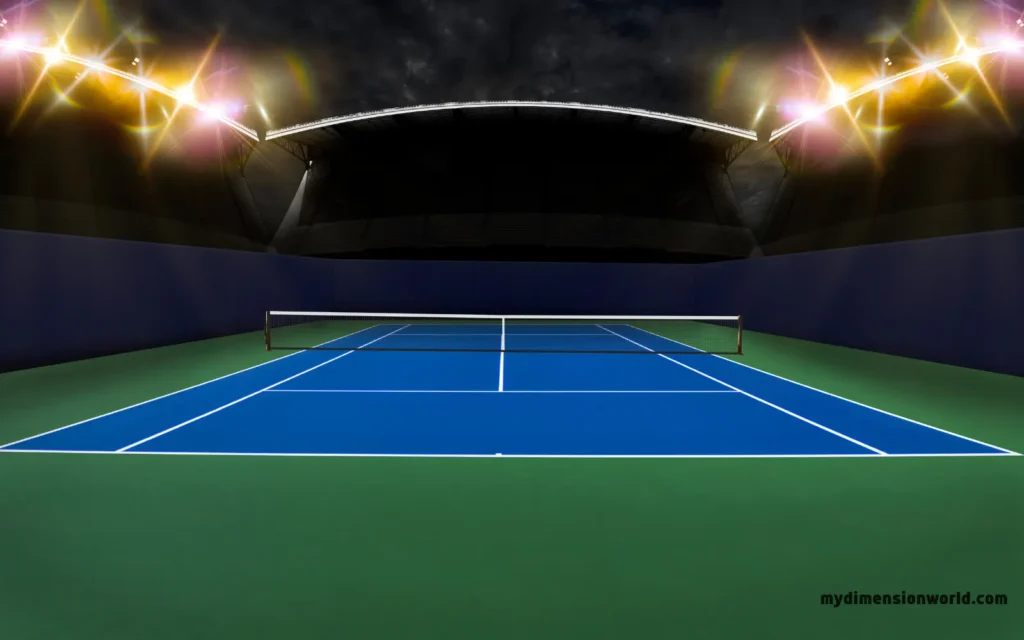 Home Tennis Court-37 Meters