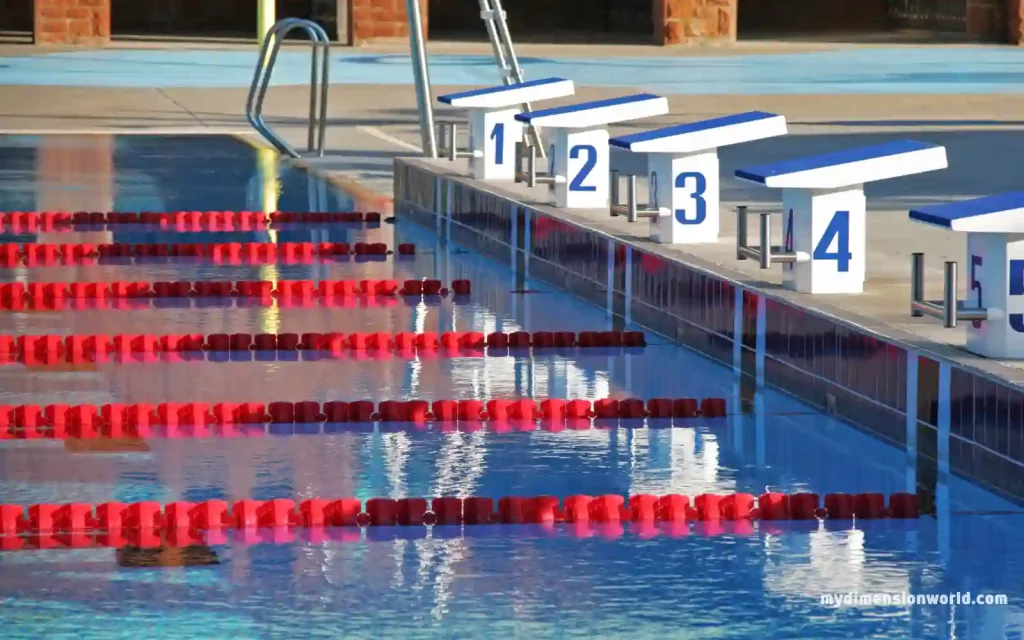 Olympic-sized swimming pools