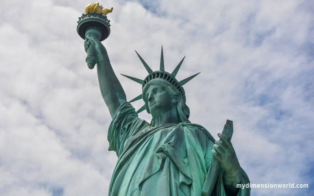 Statue Of Liberty's Arm And Torch