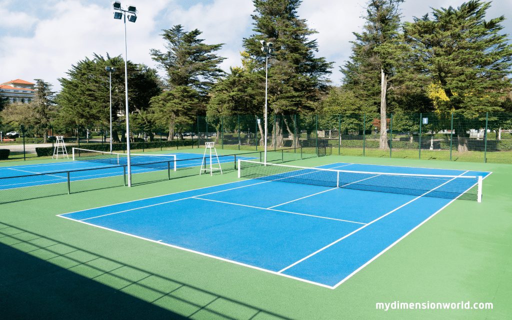 Tennis Courts: A Space for Graceful Moves and Athletic Feats