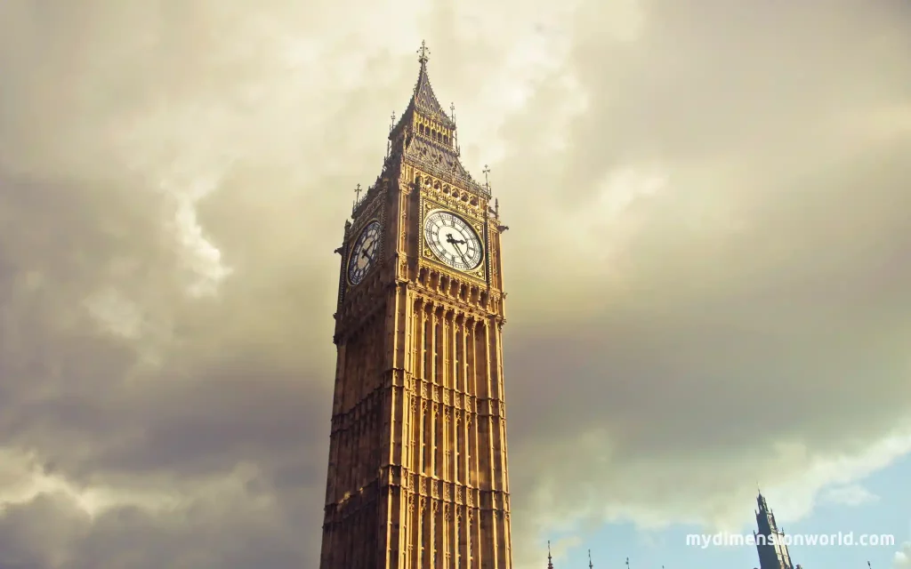 The Height of Big Ben's Clock Tower in London, England is Approximately 98 Feet Tall-98 Feet