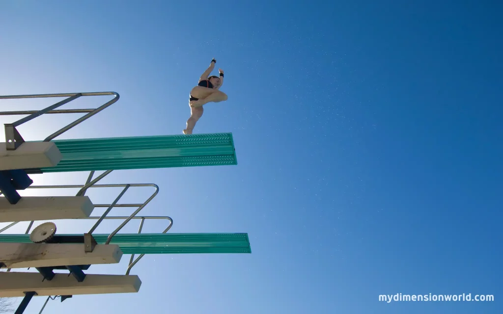 The Length of an Olympic Diving Board-26 Feet