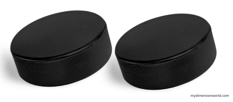 Two Mini Hockey Pucks